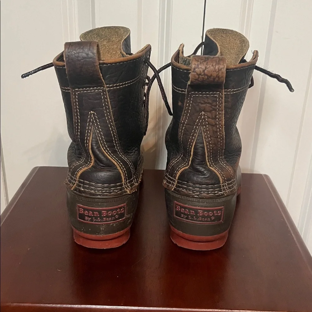 L.L. Bean Boots Duck Boots Bison 8